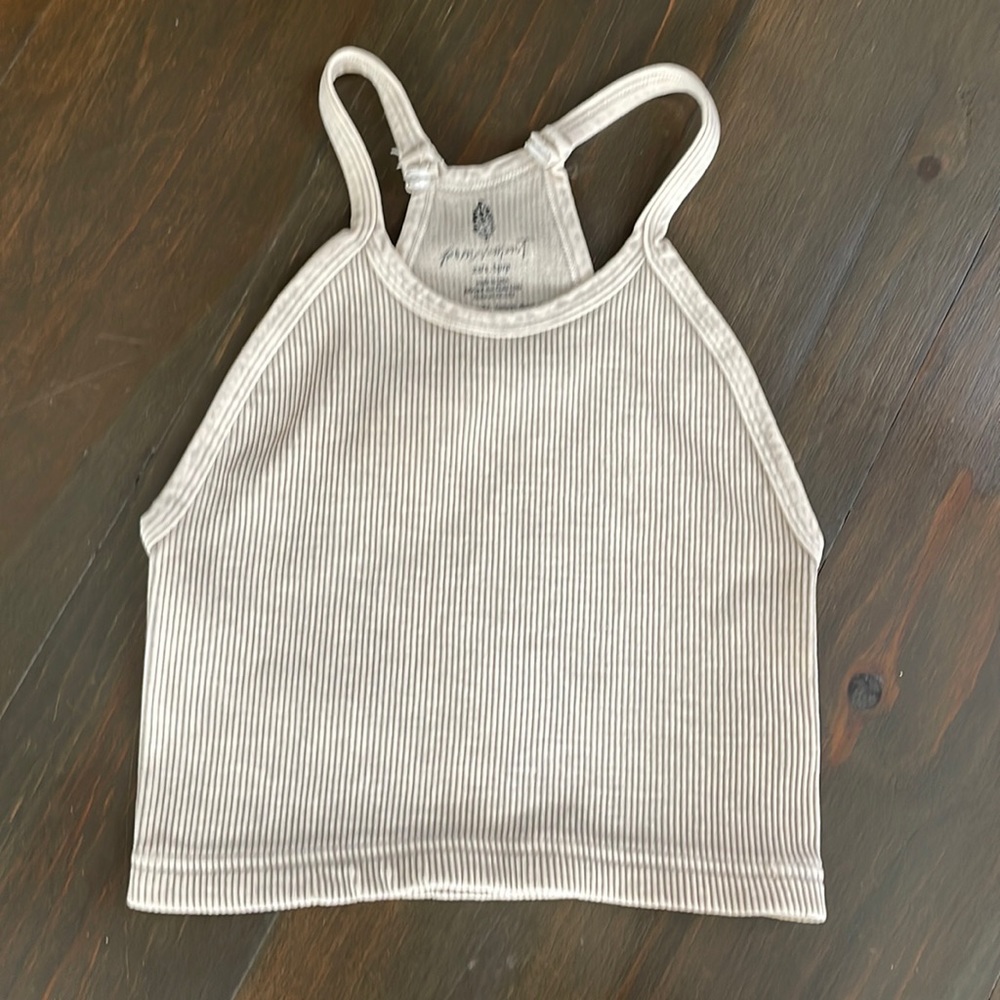 NWOT Free People Movement Happiness Runs Crop Tank